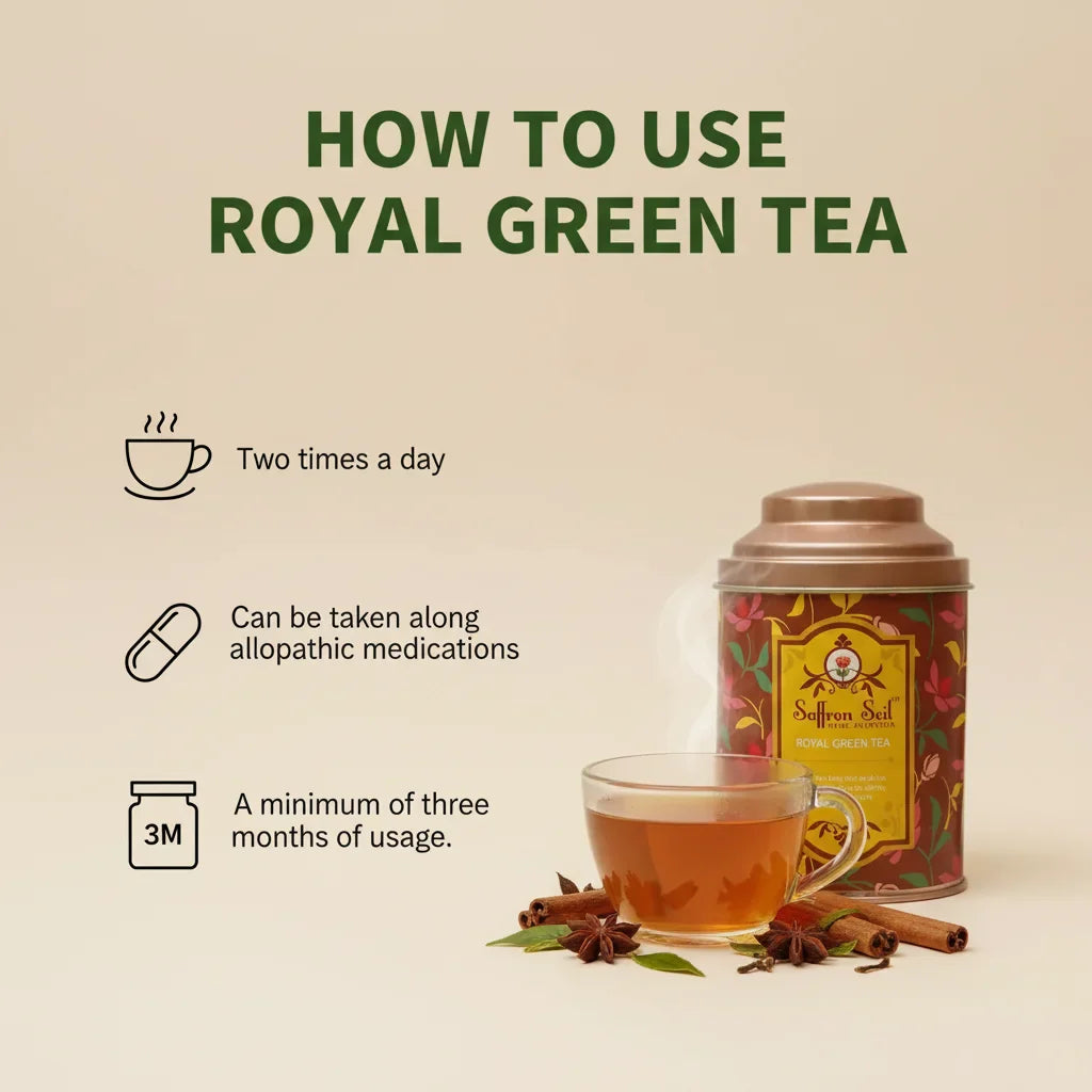 Royal Green Tea – A Luxurious Sip of Wellness
