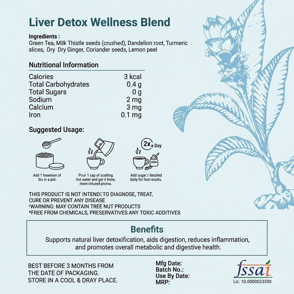 Liver Detox Wellness Blend