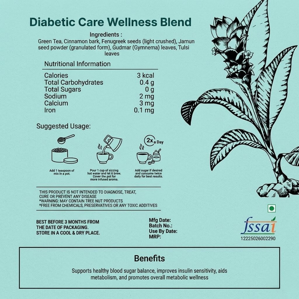 Diabetic Care Wellness Blend