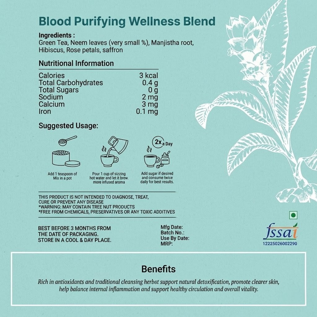 Blood Purifying Wellness Blend